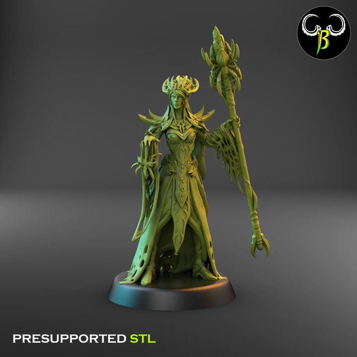 Silk Enchanteress (2 Variants Available) - Clay Beast Creations
