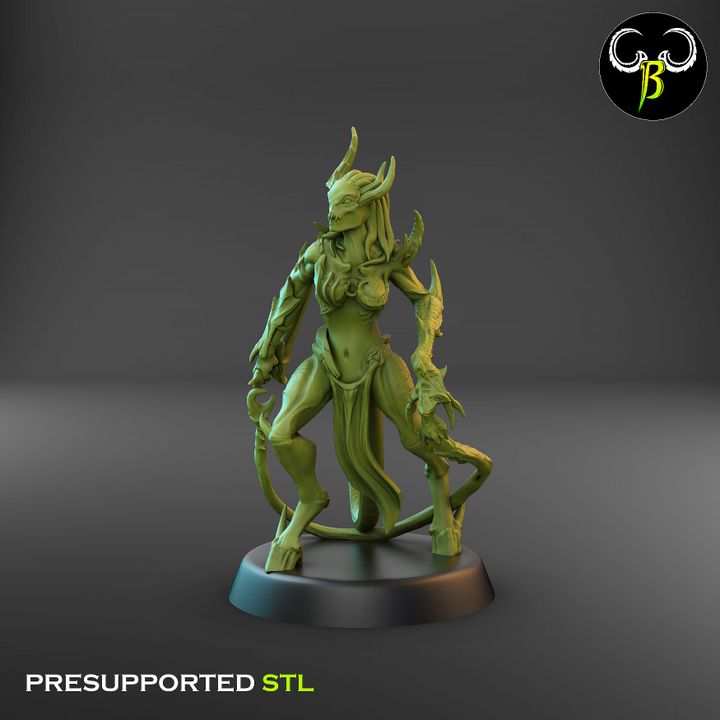 Soul Eaters, Female (7 Variants Available) - Clay Beast Creations