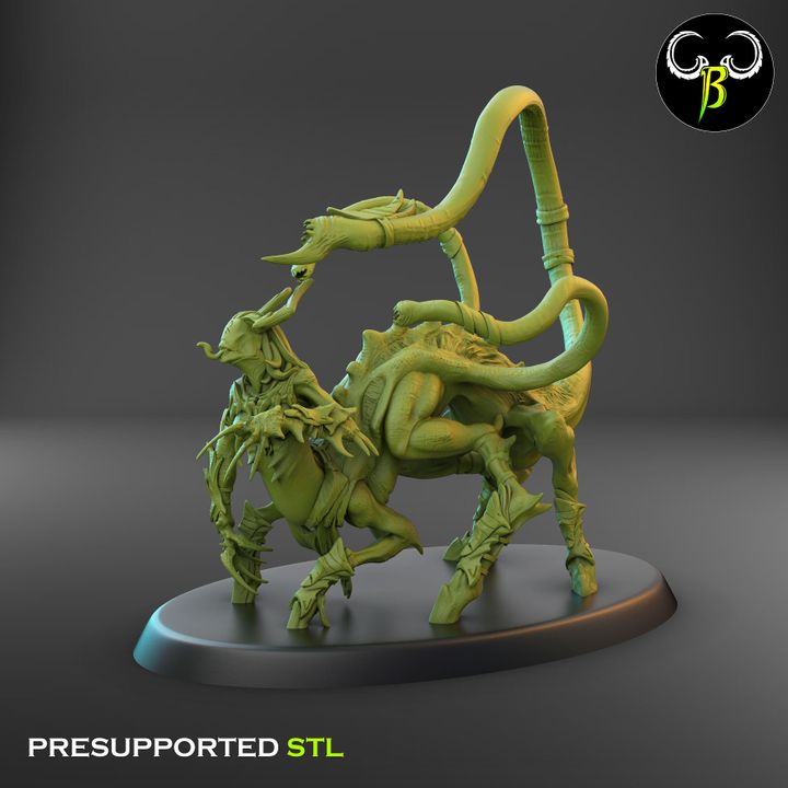Spawn of Depravation - Female (3 Variants Available) - Clay Beast Creations