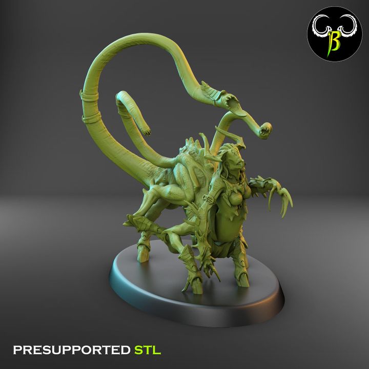 Spawn of Depravation - Female (3 Variants Available) - Clay Beast Creations