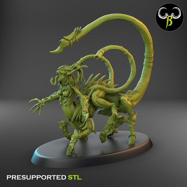 Spawn of Depravation - Female (3 Variants Available) - Clay Beast Creations