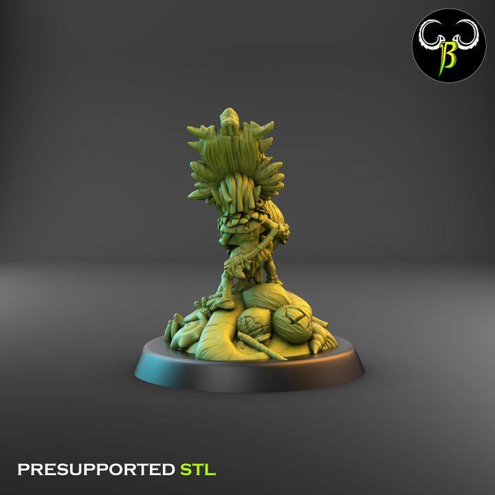 TikKeur, Coconut Spirit Champion - Clay Beast Creations