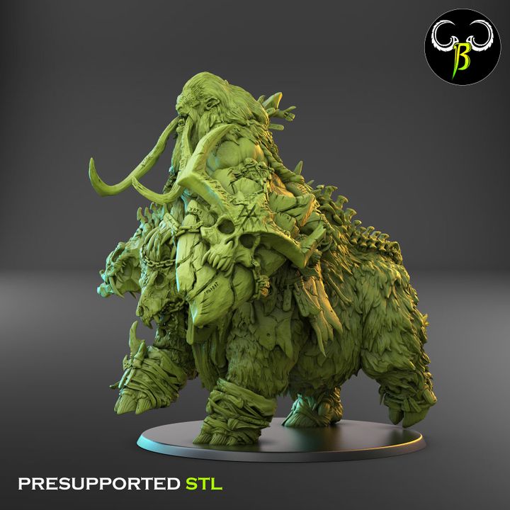 Tognathor, Mammoth Centaur - Clay Beast Creations