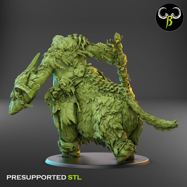 Tognathor, Mammoth Centaur - Clay Beast Creations