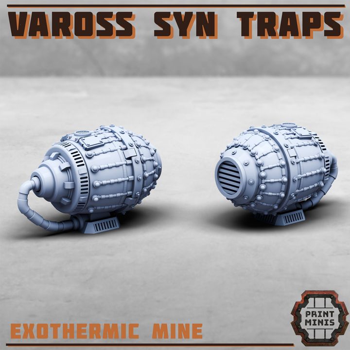 Vaross Syn Traps, Scenery Kit - 32mm Scale (7 Variants Available) - Print Minis