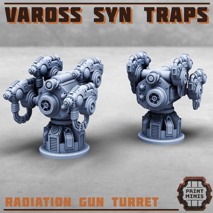 Vaross Syn Traps, Scenery Kit - 32mm Scale (7 Variants Available) - Print Minis