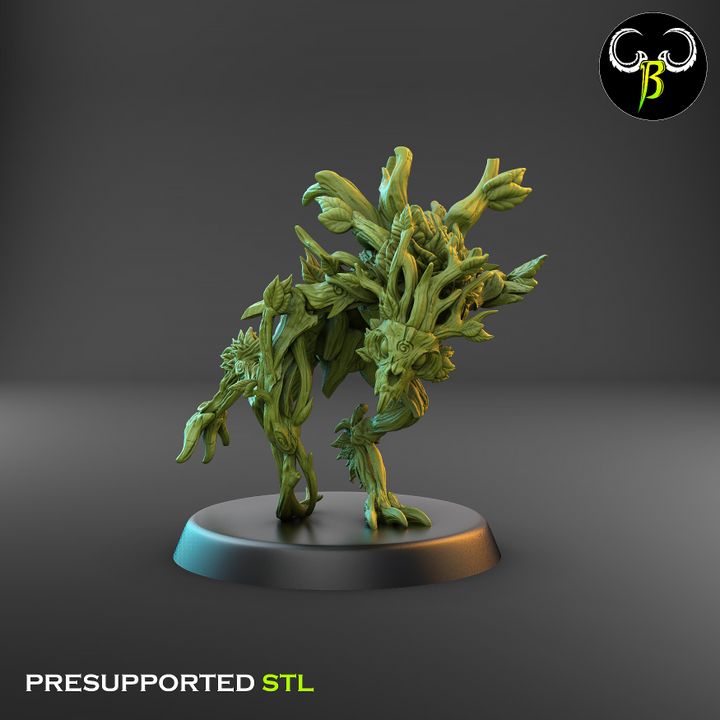 Vine Spirits - Sword Squad (7 Variants Available) - Clay Beast Creations