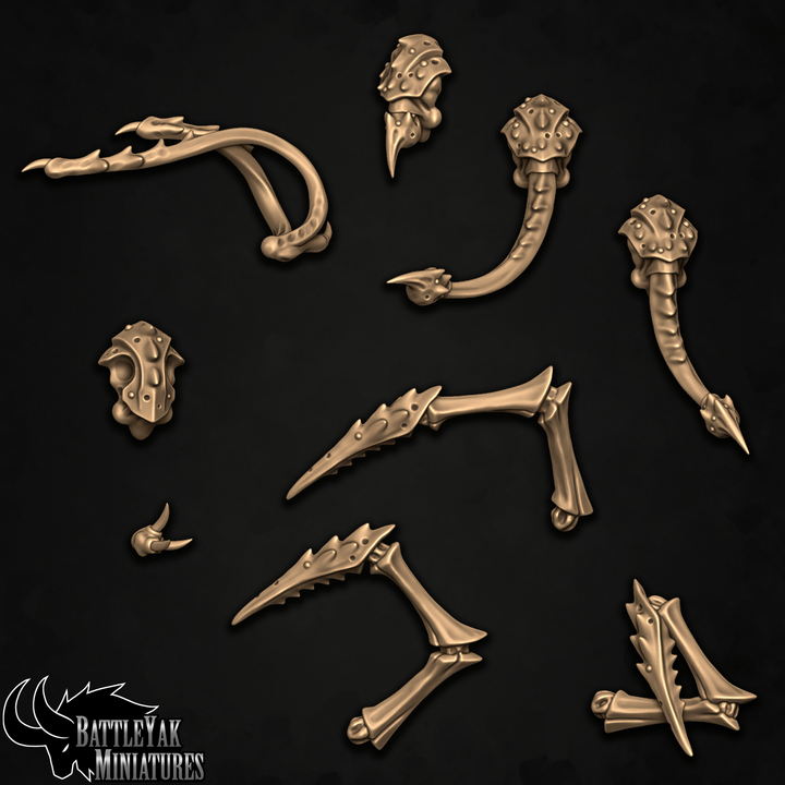 Primal Heart Apex Backpacks, Customisation Pack - 32mm Scale (9 Variants Available) - Battle Yak