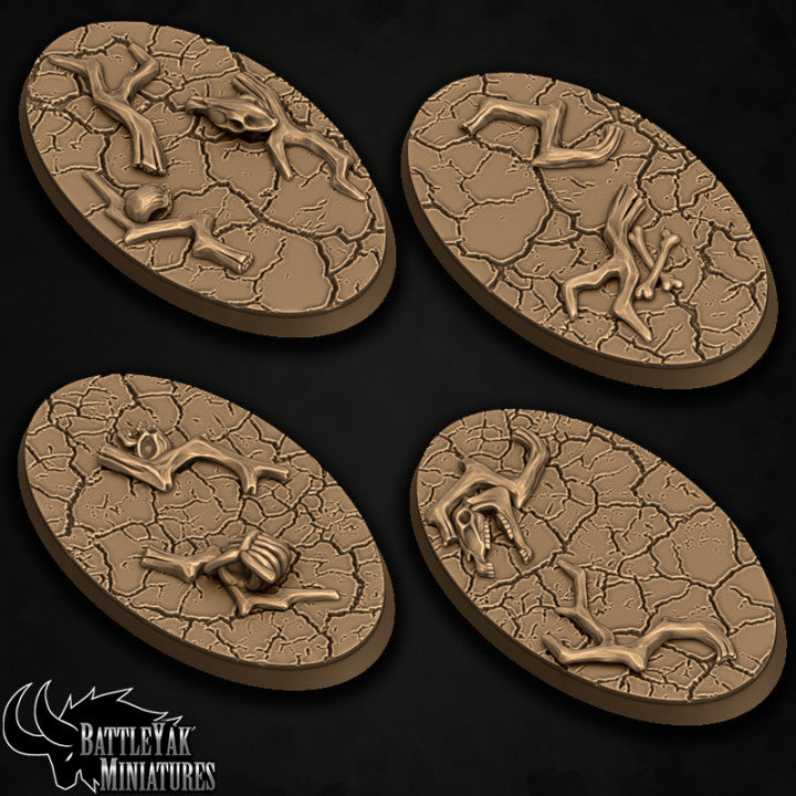 Grolkaur Khanate Bases - Wasteland Base Set (19 Variants Available) - Battle Yak