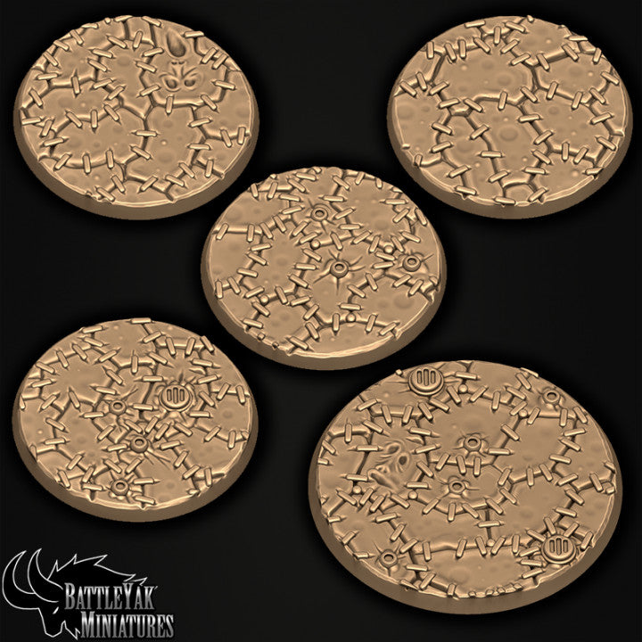 Skin Stitch Bases - Leather and Face Design Base Set (17 Variants Available) - Battle Yak