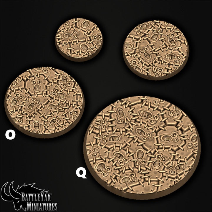 Skin Stitch Bases - Leather and Face Design Base Set (17 Variants Available) - Battle Yak