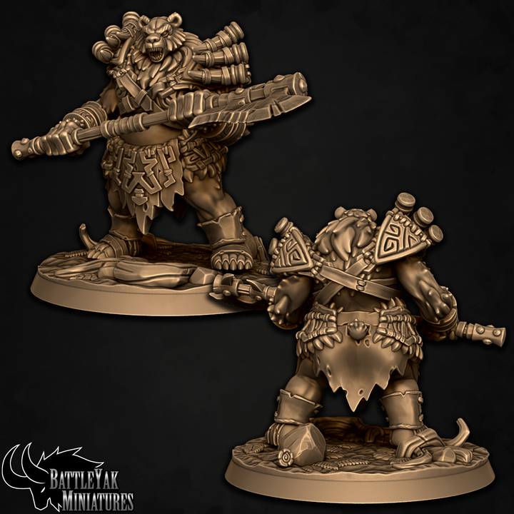 Grizzleclaw Ursus, Bearzerkers (4 Variants Available) - Battle Yak