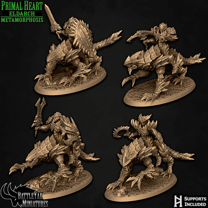 Primal Heart, Carnozoan Riders - Mutant Insects (4 Variants Available) - Battle Yak
