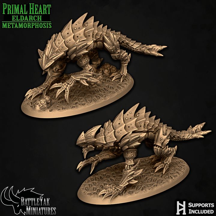 Primal Heart, Carnozoan Warbeasts (4 Variants Available) - Battle Yak