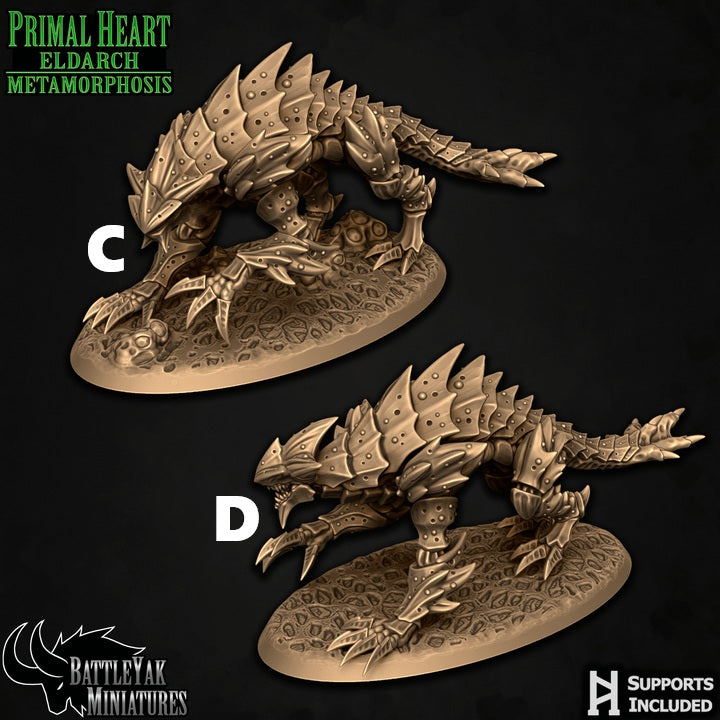Primal Heart, Carnozoan Warbeasts (4 Variants Available) - Battle Yak