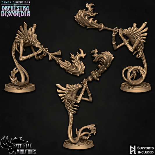 Chorister, Fire Flutist (3 Variants Available) - Battle Yak