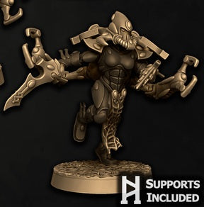 Eldarch Strandwalkers, Cosmic Crabs (6 Variants Available) - Battle Yak