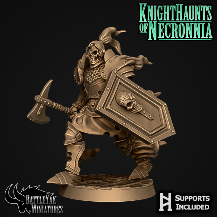 Nighthaunts of Necronnia, Ghost Footknights (5 Variants Available) - Battle Yak