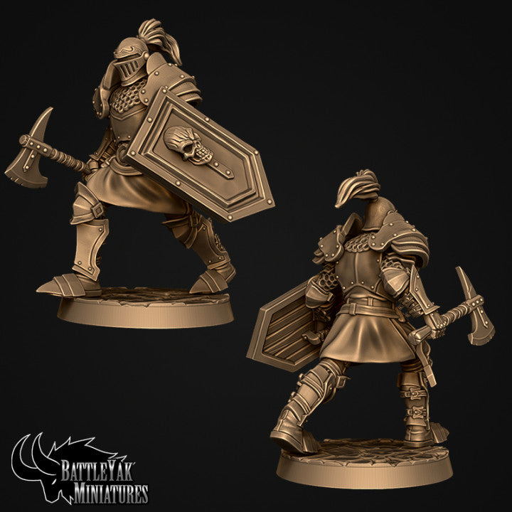 Nighthaunts of Necronnia, Footknights (5 Variants Available) - Battle Yak