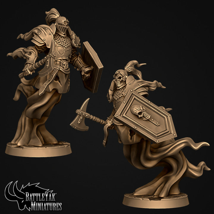 Nighthaunts of Necronnia, Flying Ghost Footknights (5 Variants Available) - Battle Yak