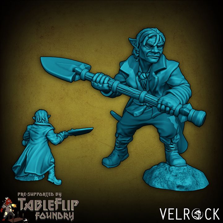 Gothic Heroes, Set 4 (5 Variants Available) - Velrock
