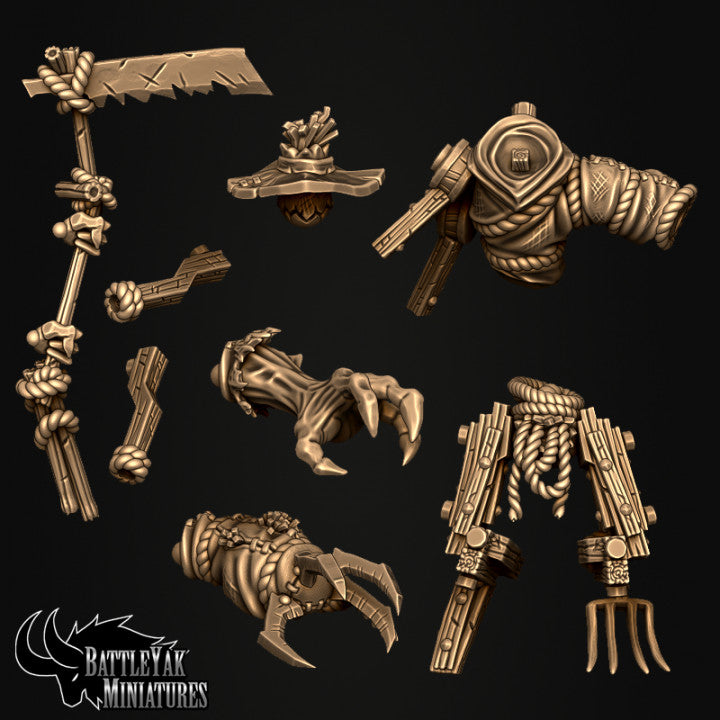 Harrowhaunt Fryghtmares, Harvesters - Animated Scarecrows (2 Variants Available) - Battle Yak