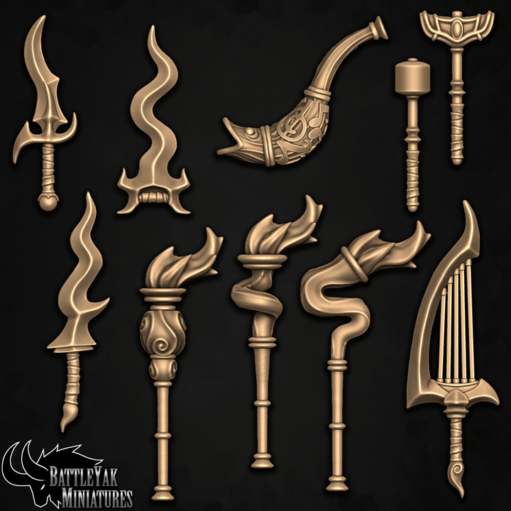 Discordian Horrors, Customisation Pack - 32mm Scale (18 Variants Available) - Battle Yak