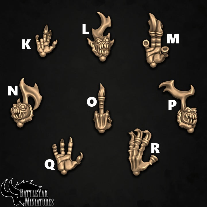 Discordian Horrors, Customisation Pack - 32mm Scale (18 Variants Available) - Battle Yak