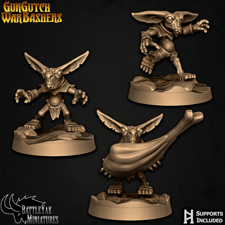 Moggrot Scrabbleslaves - Goblin Minions (12 Variants Available) - Battle Yak