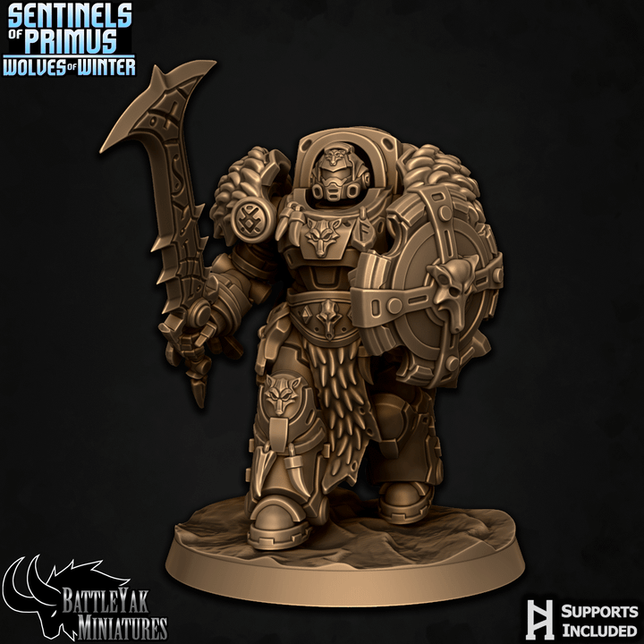 Sentinels of Primus, Winter Wolf Paladins - Set 1 (6 Variants Available) - Battle Yak
