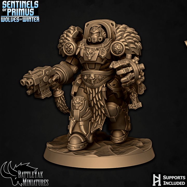 Sentinels of Primus, Winter Wolf Paladins - Set 2 (6 Variants Available) - Battle Yak