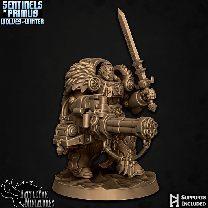 Sentinels of Primus, Winter Wolf Paladins - Set 1 (6 Variants Available) - Battle Yak