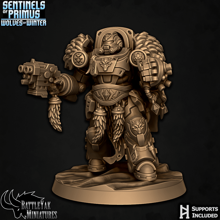 Sentinels of Primus, Winter Wolf Paladins - Set 2 (6 Variants Available) - Battle Yak
