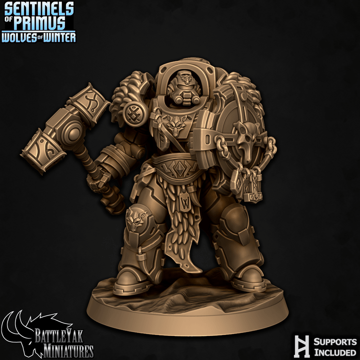 Sentinels of Primus, Winter Wolf Paladins - Set 2 (6 Variants Available) - Battle Yak