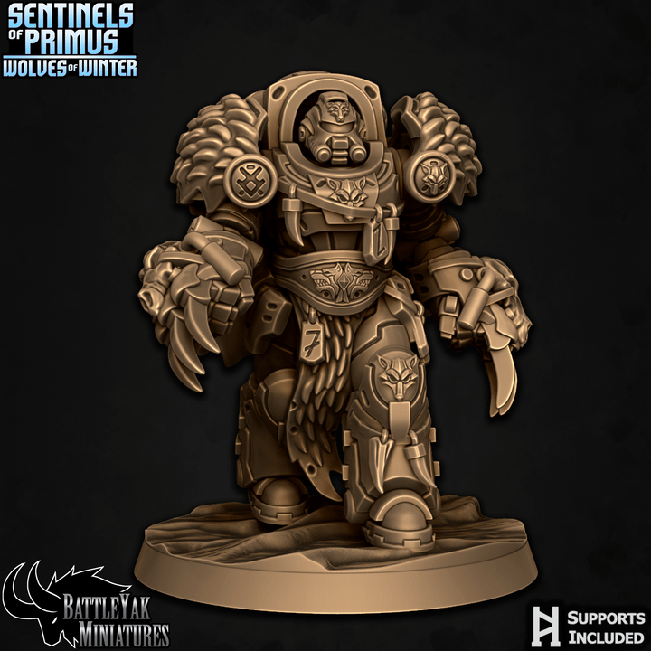 Sentinels of Primus, Winter Wolf Paladins - Set 2 (6 Variants Available) - Battle Yak