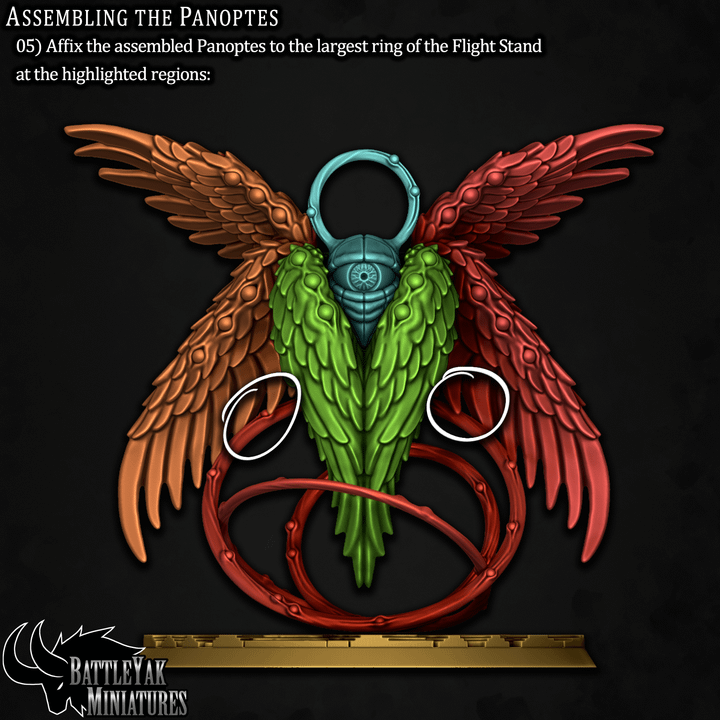 Seven Heavens Omenchoir - Axiom Panoptes (8 Variants Available) - Battle Yak