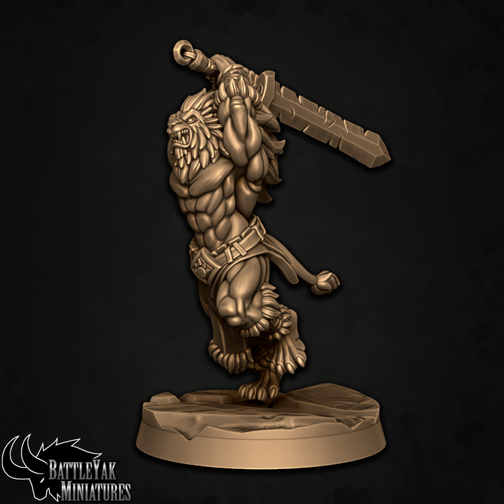 Rakari Prideclaws, Lion Warriors - Set 2 (6 Variants Available) - Battle Yak