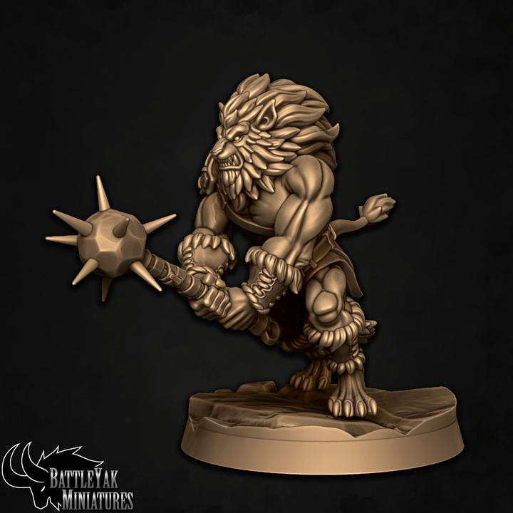 Rakari Prideclaws, Lion Warriors - Set 2 (6 Variants Available) - Battle Yak