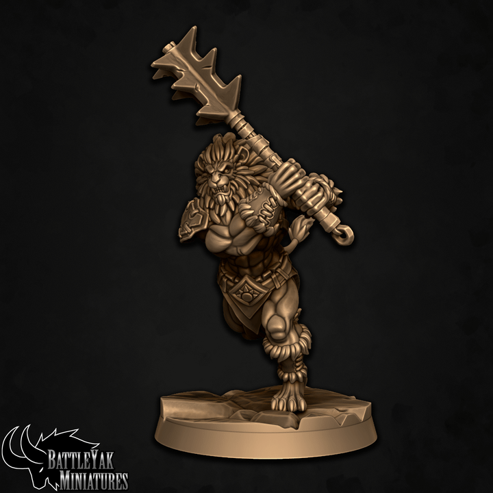 Rakari Prideclaws, Lion Warriors - Set 2 (6 Variants Available) - Battle Yak