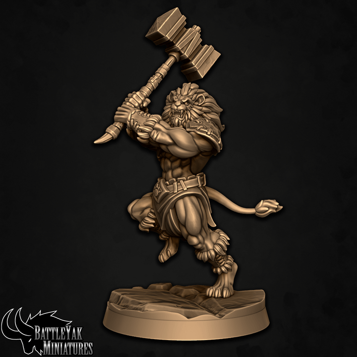 Rakari Prideclaws, Lion Warriors - Set 2 (6 Variants Available) - Battle Yak