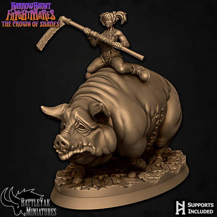Prized Hog Riders, Farmer's Daughters - Weapons (4 Variants Available) - Battle Yak