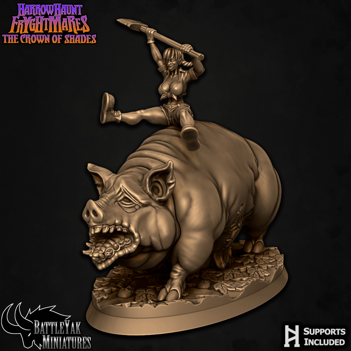 Prized Hog Riders, Farmer's Daughters - Weapons (4 Variants Available) - Battle Yak