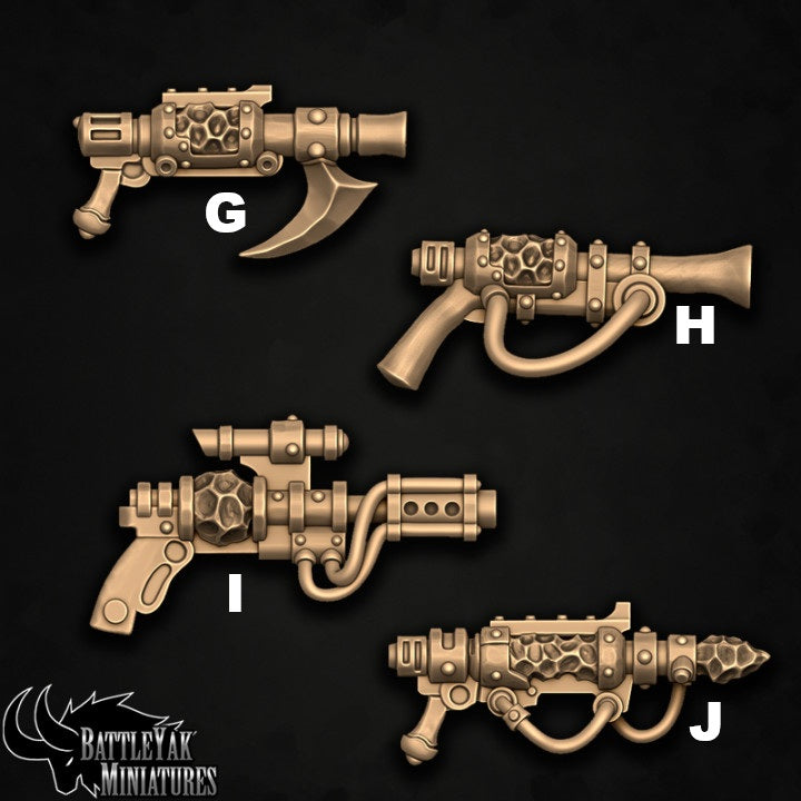 Skitterkin Undertaking Weapons, Ratfolk Customisation Pack - 28mm Scale (10 Variants Available) - Battle Yak
