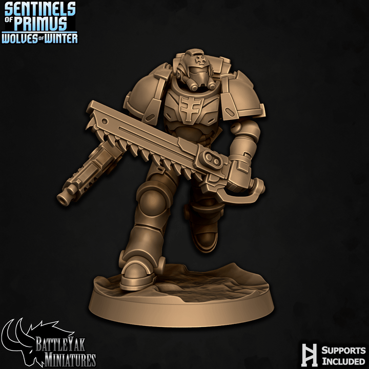 Sentinels of Primus, Winter Wolves - Sentinel Vanquishers (6 Variants Available) - Battle Yak