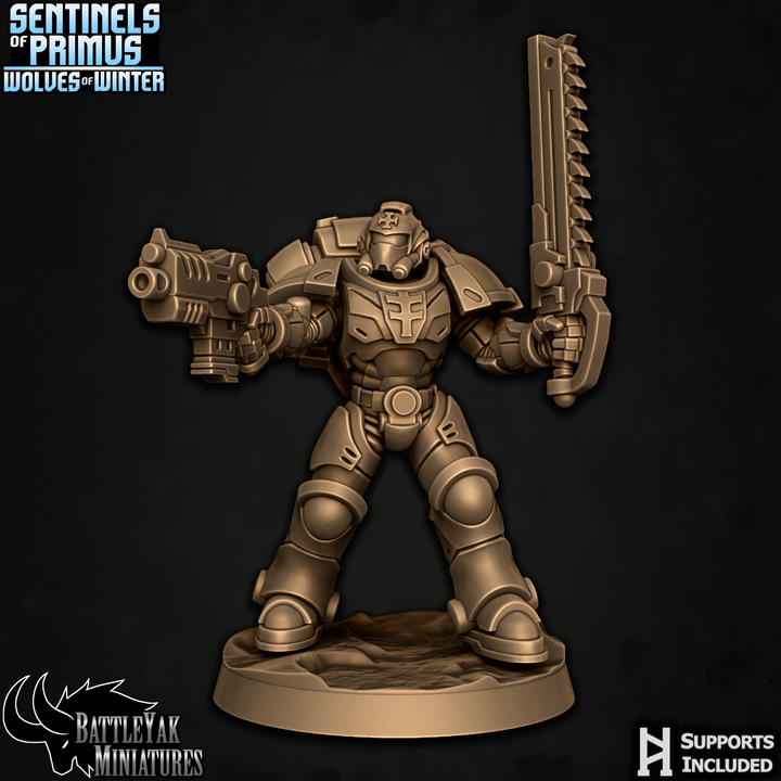 Sentinels of Primus, Winter Wolves - Sentinel Vanquishers (6 Variants Available) - Battle Yak