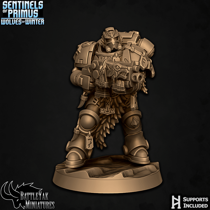 Sentinels of Primus, Winter Wolves - Sentinel Vigilant Wolves (6 Variants Available) - Battle Yak