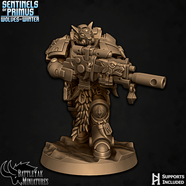 Sentinels of Primus, Winter Wolves - Sentinel Vigilant Wolves (6 Variants Available) - Battle Yak