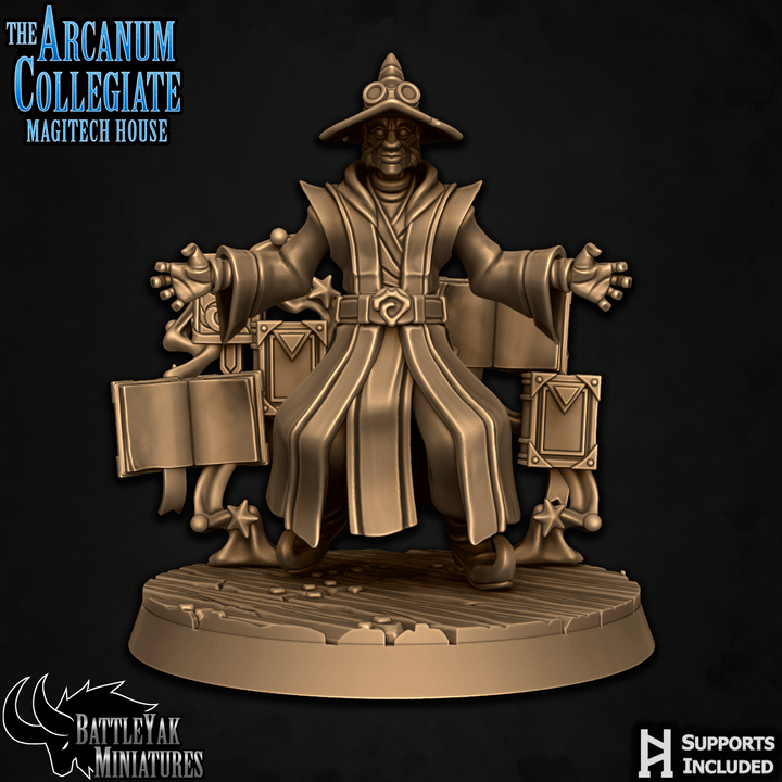 Tome Spellburners, Fire and Book Wizards (4 Variants Available) - Battle Yak