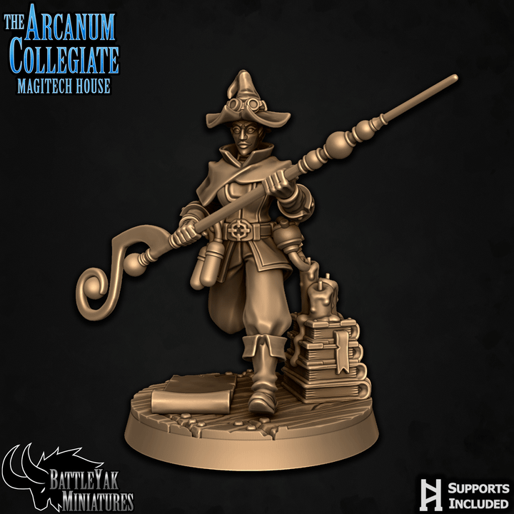 Staff Spellsnipers, Ranged Wizards (4 Variants Available) - Battle Yak