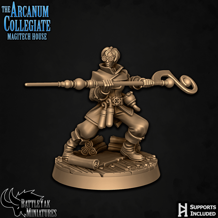 Staff Spellsnipers, Ranged Wizards (4 Variants Available) - Battle Yak